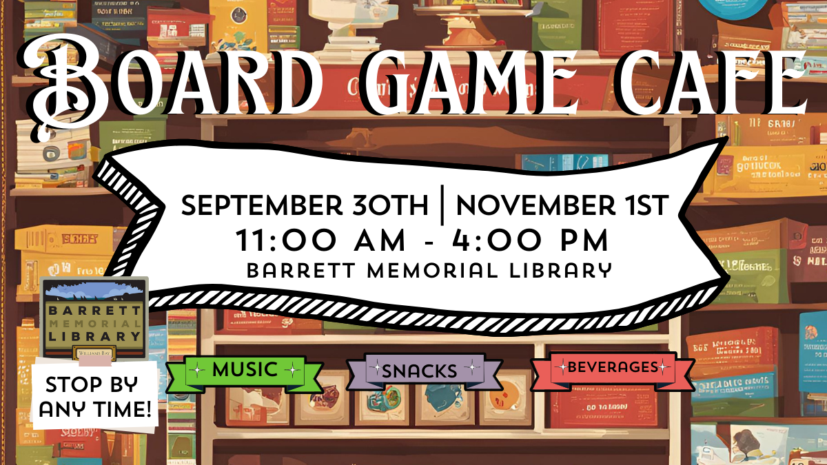 Advertisement for Board Game Event